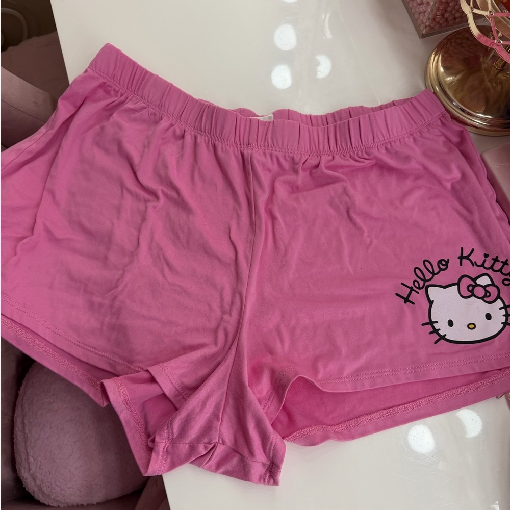 Hello Kitty Vibrant Pink Sleep Shorts